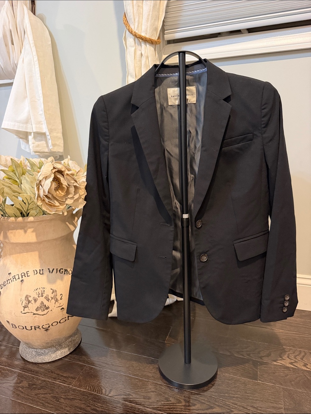 Womans Black Blazer - Classic Tailored Suit Jacket